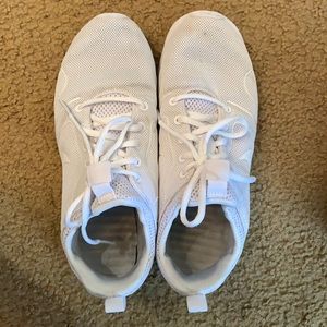 White Nike Running Shoes